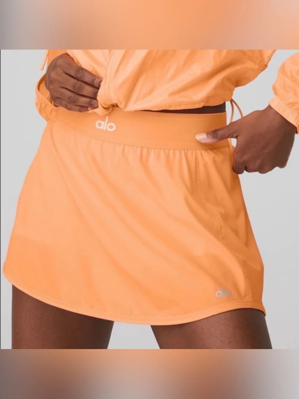 Alo Matchpoint Skirt Cantaloupe